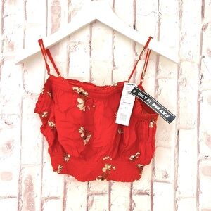 Women's Floral Crop top